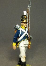 Portuguese Line Infantry, 21st Line Infantry Regt., Line Infantry Marching - White Trousers