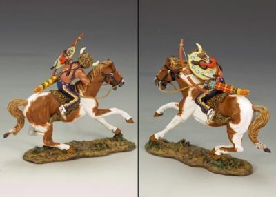Mounted Warrior w/Bow and Arrow