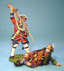 Wounded Highlander and British Line Infantry (2 pcs)