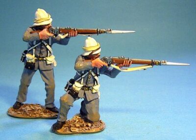Royal Marine Light Infantry, 2 Figures Firing #1
