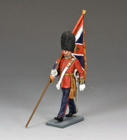 Marching Officer w/King's Colour