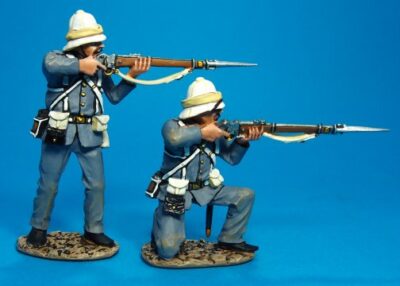 Royal Marine Light Infantry Two Figures Firing #2