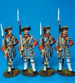 Four Grenadiers Waiting in Reserve Set #1, Regt. de Bearn