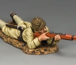 Lying Prone Turkish Rifleman