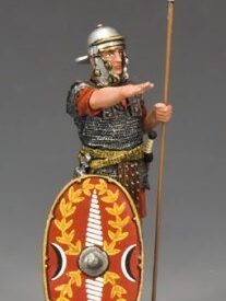 Roman Auxiliary Saluting