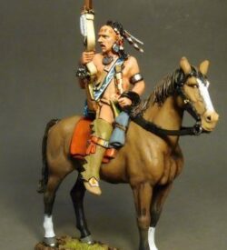 Mounted Woodland Indian B