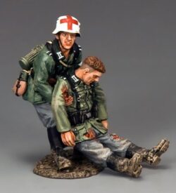 German Medic & Wounded