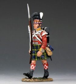 King & Country The Age Of Napoléon NA214 Gordon Highlanders Officier Couleurs 