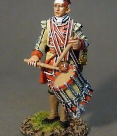 Louisbourg Grenadiers, 40th Regiment of Foot Drummer