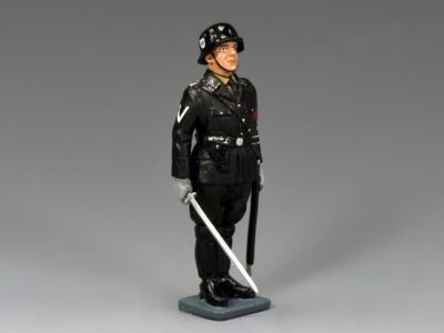 SS Officer At Attention