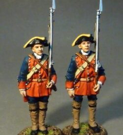 2 Line Infantry at Attention #2, The New Jersey Provincial Regiment