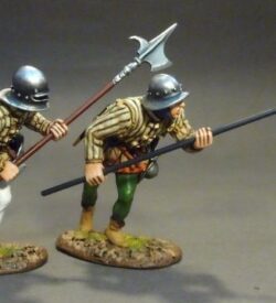 Two Lancastrian Billmen, The Battle of Bosworth Field, 1485