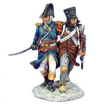 French Officer and Grenadier NCO Vignette - 18th Line Infantry