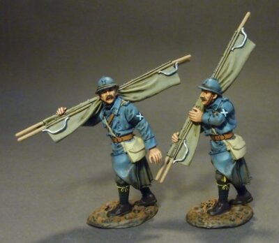 Stretcher Bearers, French Infantry 1917-1918