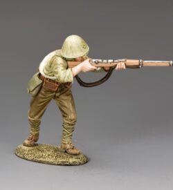 King & Country Soldiers JN054 Japanese Navy Sitting Firing Rifle for sale online 